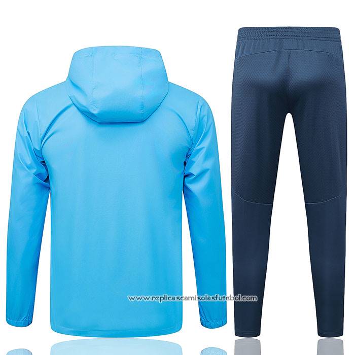 Chandal de Corta-vento do
 Olympique Marsella 2025-2026 Azul
